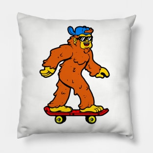 SKATE SQUATCH Pillow