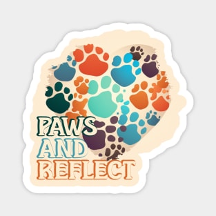 Paws and Reflect Magnet