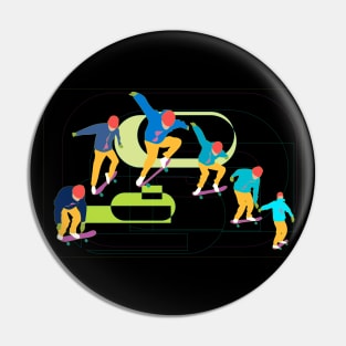 Skating Pin