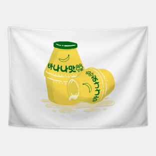 Korean Banana Milk Tapestry