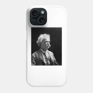 Mark Twain, US author (C026/5087) Phone Case