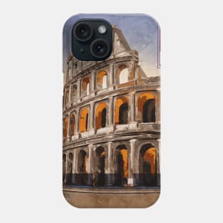 Colosseum - Black Phone Case