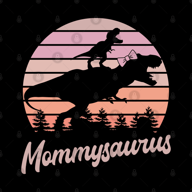 Mommysaurus T-Rex Dinosaur by ryanjaycruz
