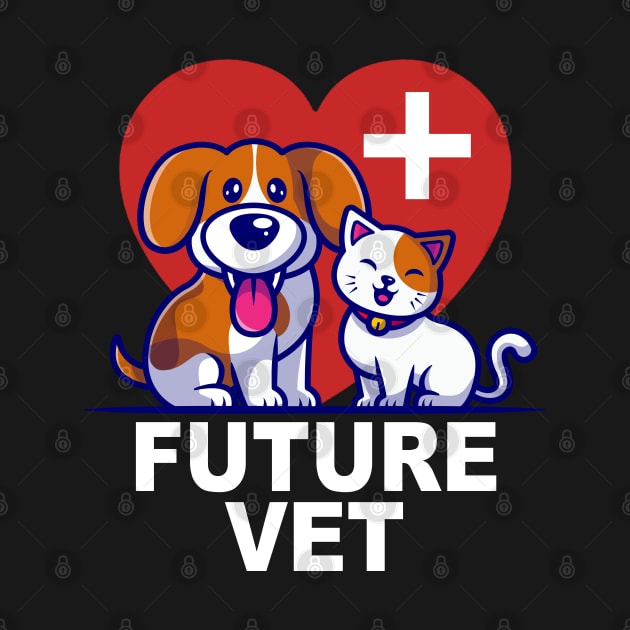 Future Vet, Future Veterinarian Vet Tech Vet Major Veterinary School by ZimBom Designer