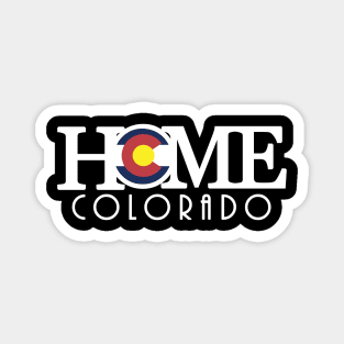 HOME Colorado (long white text) Magnet