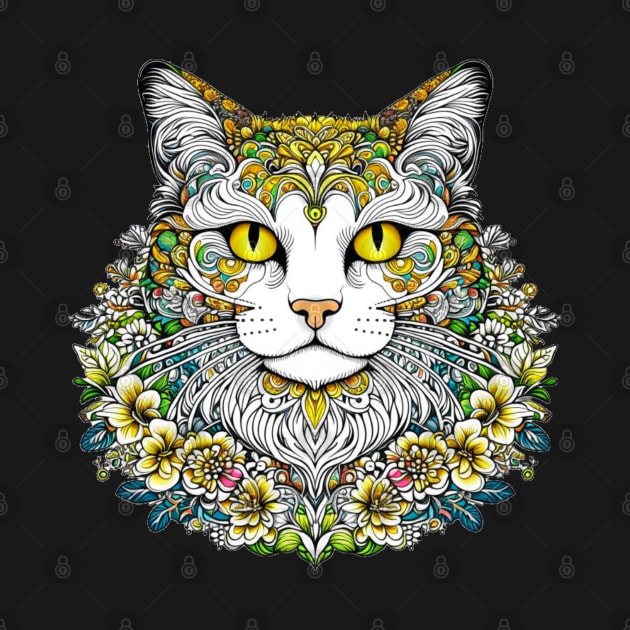 Kitty Glam Tropical Floral by VioletGrant
