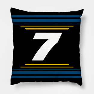 Justin Allgaier #7 2024 NASCAR Design Pillow