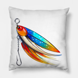 Spinner Fishing Lure Fisherman Fishing lover Pillow