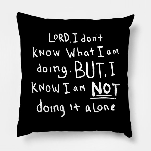 faith over fear Pillow by ChristianCanCo