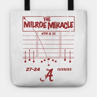 The-Milroe-Miracle-4th-And-31-Alabama Tote