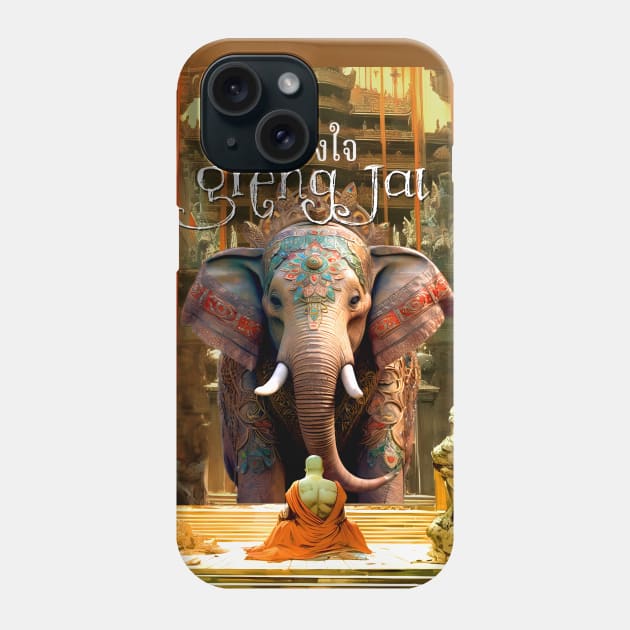 Greng Jai: Thai Politeness; Afraid to Offend Phone Case by Puff Sumo