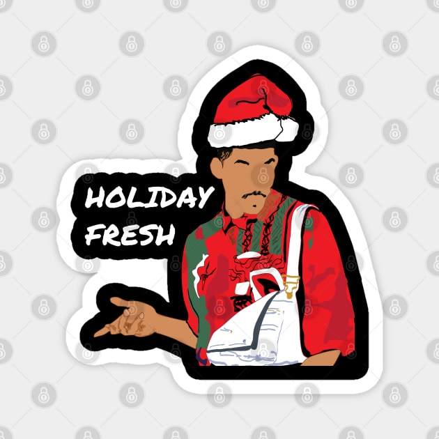 Holiday Fresh Prince Magnet by NADIRAsimone