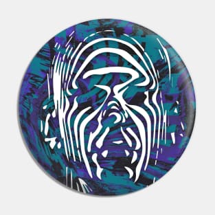 Electro Techno Man Pin