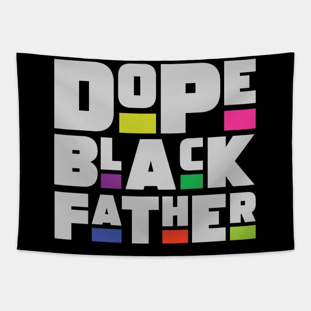 Dope Black Father Tapestry by Zedeldesign