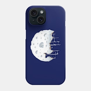 Moon Exploded Phone Case