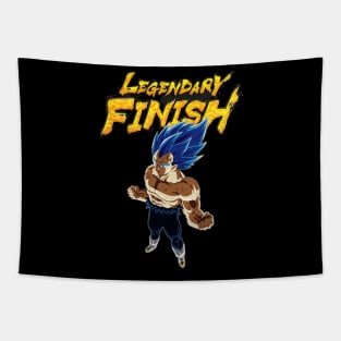 Legendary Finish Vegita Super Saiyan Blue Evolved Tapestry