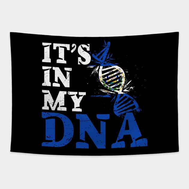 It's in my DNA - El Salvador Tapestry by JayD World