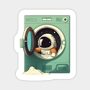 Astronaut in washer Magnet