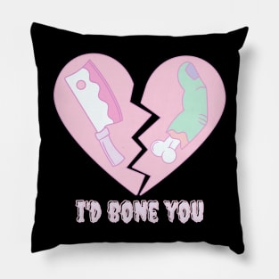 I'd bone you Pillow