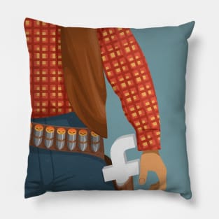 Facebook Cowboy Pillow