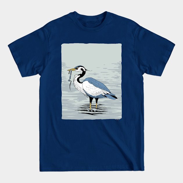 Great Blue Heron - Bird - T-Shirt