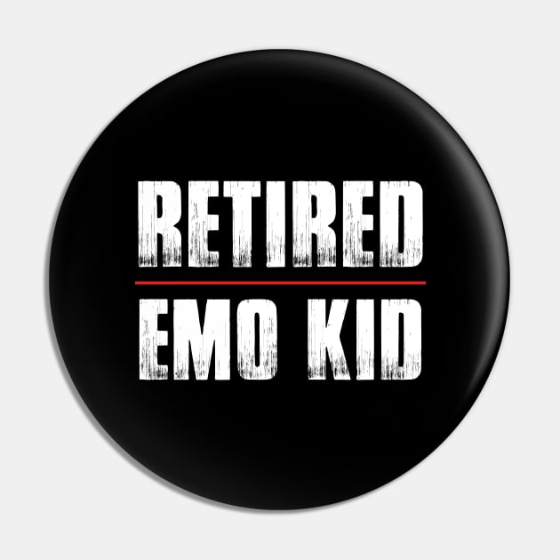 Retired Emo Kid Pin by NotoriousMedia