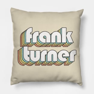 Frank Turner / Rainbow Vintage Pillow