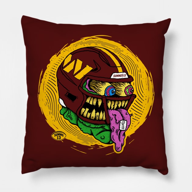 Big Red Fink in Command! Pillow by Summo13