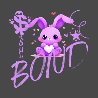 Cartoon Soulful Bond Bunny T-Shirt