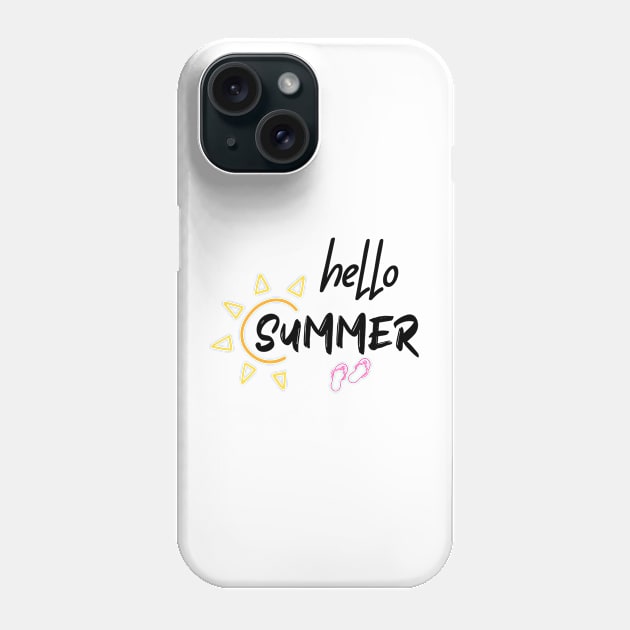 goodbye school hello summer vibes Phone Case by Ras-man93