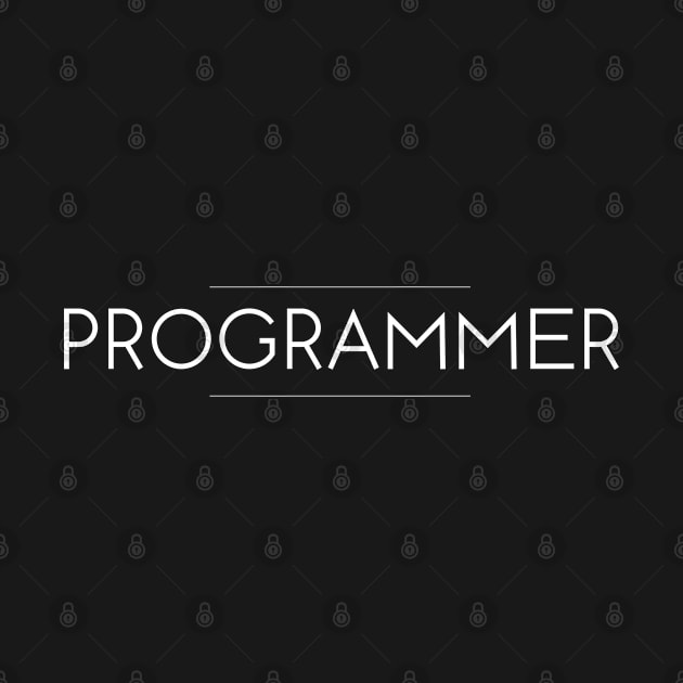 Programmer Minimalist Design by Studio Red Koala