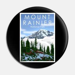 Mount Rainier Pin