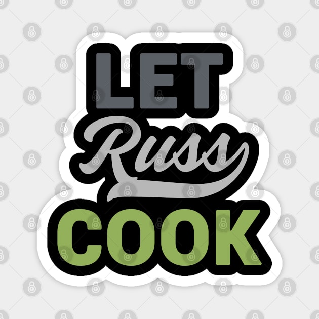 Let Russ Cook Magnet by Redmart