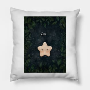 Celestial Nursery Wall Art| Cute Baby Star Counting Series| Forest Nursery Theme Wall Art| Star Nursery Wall Art Pillow