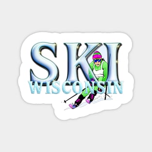 Ski Wisconsin Magnet