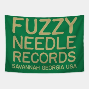 Fuzzy Needle Records Savannah GA Tapestry