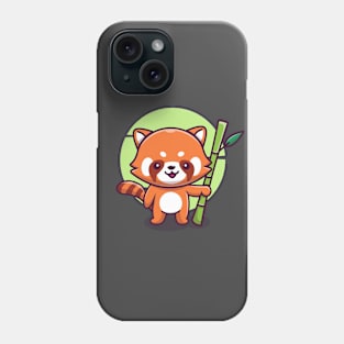 cute red panda Phone Case