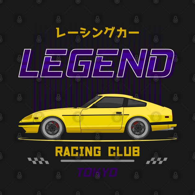 Tuner Yellow 280ZX JDM by GoldenTuners