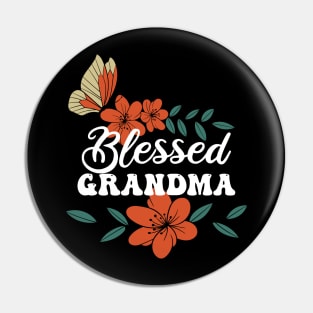 Blessed Grandma Pin