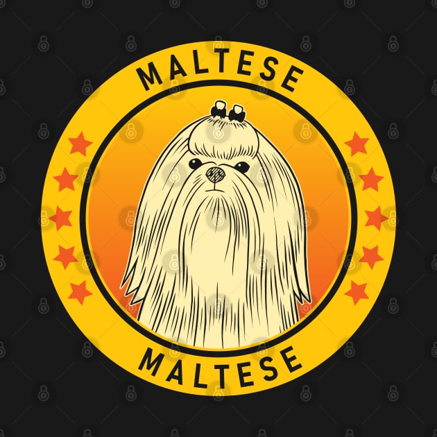 Maltese Dog Portrait by millersye