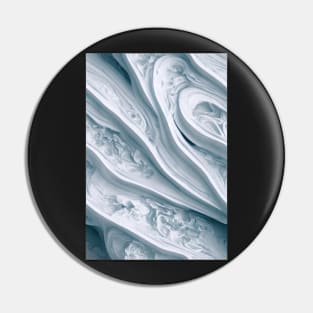 Luxurious White Blue Marble Stone Pattern #8 Pin