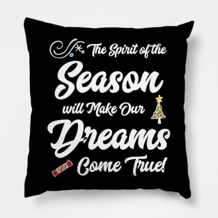 Spirit of the Season Christmas Pillow