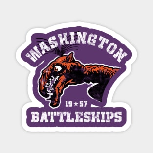 Giant Claw Washington Battleships Sports Team Magnet