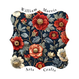 William Morris "Art Nouveau Blossom Haven" T-Shirt