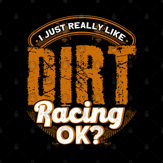 Sprint Car Racer Dirt Track Racing by Toeffishirts