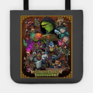 Dungeon Muppets (With Bordered Background) Tote