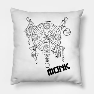 Monk Crest Pillow