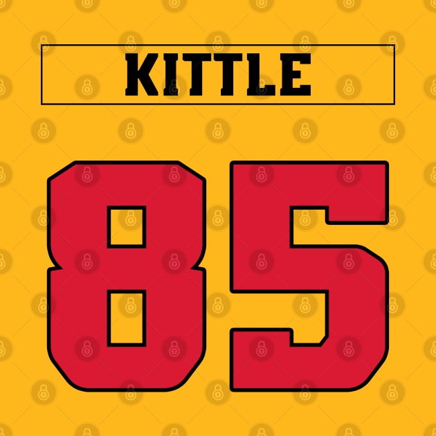 George Kittle 49ers by Cabello's