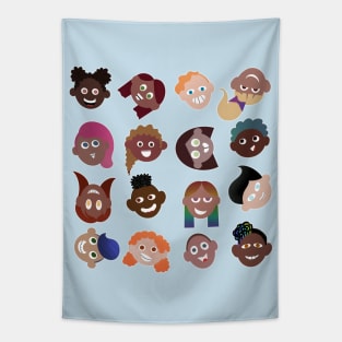 Smiling Faces Tapestry