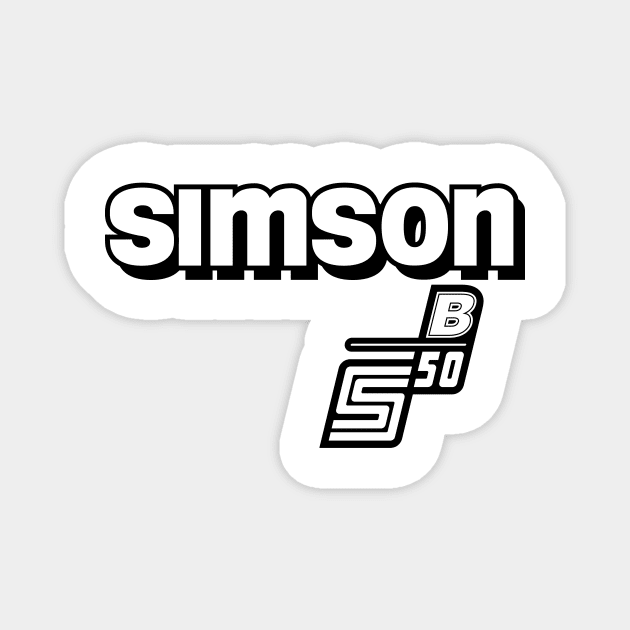 Simson S50 B logo Magnet by GetThatCar